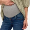 Slim Fit-Jeans med lav midje