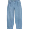 Snrancy jeans med høy midje og barrel-passform