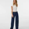 Snrancy-jeans med lav midje og vid passform