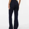Snrancy jeans med middels høy midje og bootcut-passform