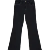 Snrancy jeans med middels høy midje og bootcut-passform