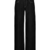 Snrancy-jeans med middels høy midje og vid passform