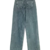 Snrancy-jeans med middels høy midje og vid passform