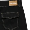 Snrancy-jeans med middels høy midje og vid passform