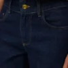 Snrancy-jeans med middels høy midje og vid passform