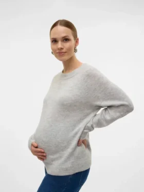 Strikket mammaklærgenser