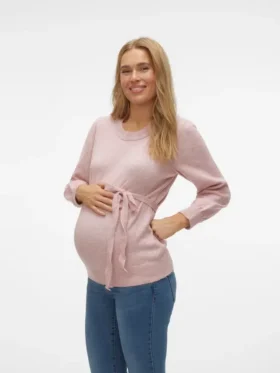 Strikket mammaklærgenser