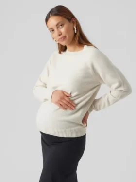 Strikket mammaklærgenser