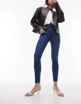 Topshop High Rise Skinny Fit-Jeans