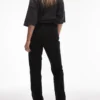 Topshop-jeans med høy midje og rett passform