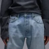 Topshop-jeans med høy midje og rett passform