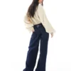 Topshop jeans med lav midje og avslappet passform