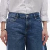 Topshop jeans med lav midje og avslappet passform