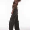 Topshop-jeans med lav midje og vid benpassform