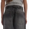 Topshop-jeans med lav midje og vid benpassform