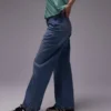 Topshop jeans med middels midje og løs passform