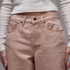 Topshop jeans med middels midje og løs passform