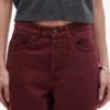 Topshop jeans med middels midje og vid ben