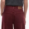 Topshop jeans med middels midje og vid ben
