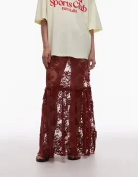 Topshop Lang skjørt