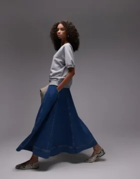 Topshop Lang skjørt