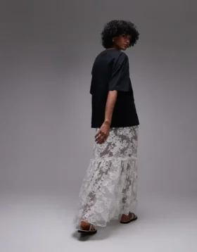 Topshop Lang skjørt