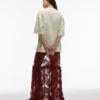 Topshop Lang skjørt
