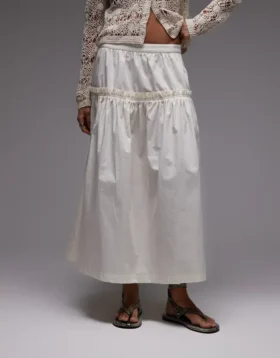 Topshop Lang skjørt