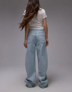 Topshop lavt sittende jeans med løs passform