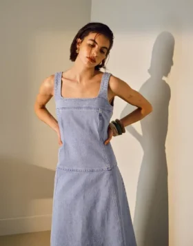 Topshop midikjole