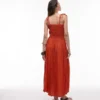 Topshop midikjole