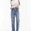 Topshop midje, rett passform Jeans