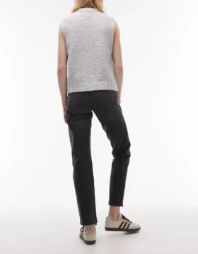 Topshop midje, rett passform Jeans