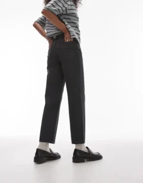 Topshop midje, rett passform Jeans