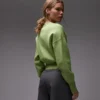 Topshop strikket, kompakt cardigan med innsvingt midje