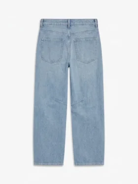 Tsbarrel High Rise Barrel Fit-Jeans