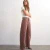 Tsbarrel High Rise Barrel Fit-Jeans