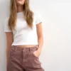 Tsbarrel High Rise Barrel Fit-Jeans