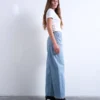 Tsbente jeans med middels høy midje og normal passform