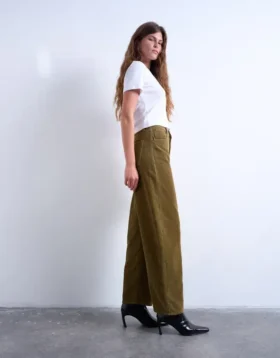Tsbriana-jeans med superlav midje og vid passform