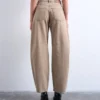 Tsbrianna High Rise Barrel Fit-Jeans