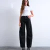 Tsbrit jeans med høy midje og normal passform