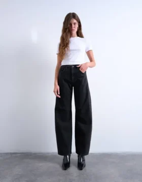 Tsbrit jeans med høy midje og normal passform