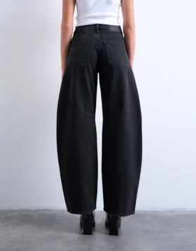 Tsbrit jeans med høy midje og normal passform