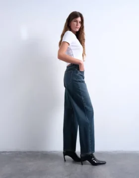 Tsbrit jeans med superlav midje og normal passform