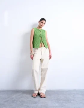 Tscaroline strikk vest