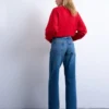 Tscinch-jeans med lav midje og vid passform