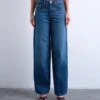 Tscinch-jeans med lav midje og vid passform