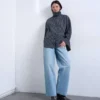 Tscinch-jeans med lav midje og vid passform