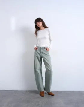 Tscolette-jeans med vanlig passform